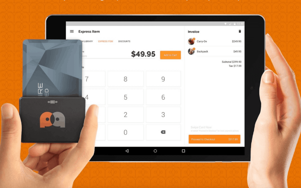 Payanywhere iPad Transaction