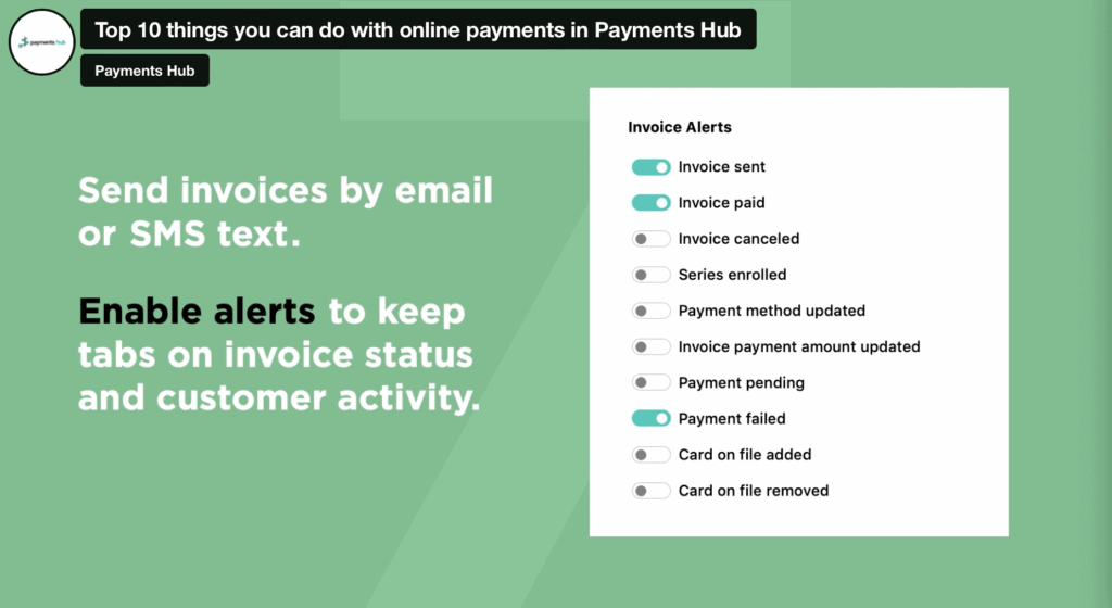 Dental Invoice Alerts 