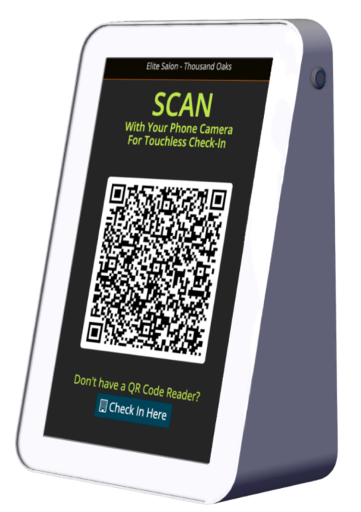 scan QR Code check-in touchless experience