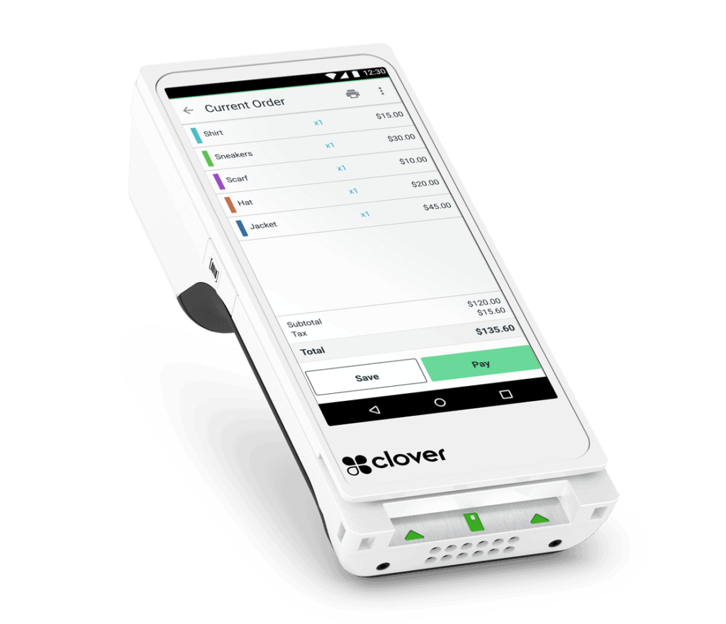 Clover Flex Mobile iSmart Payments