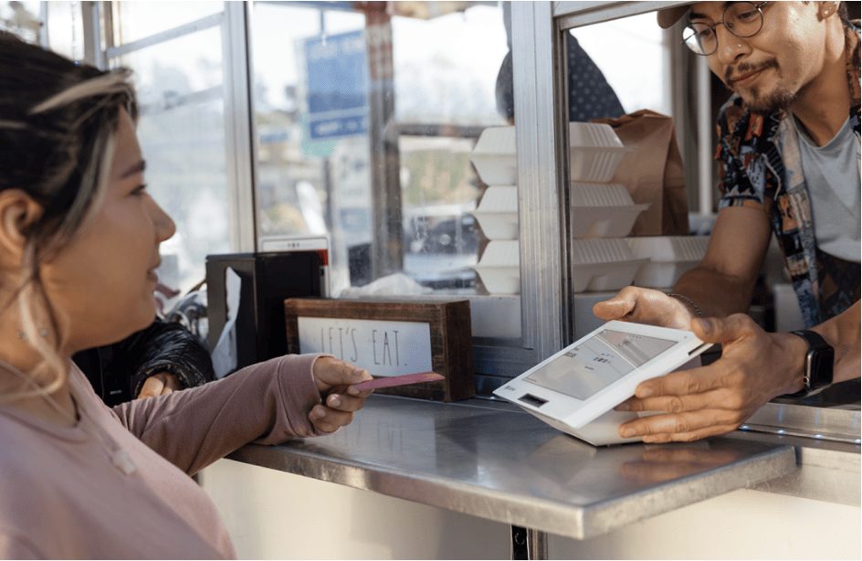 People At Clover Mini POS Payment System