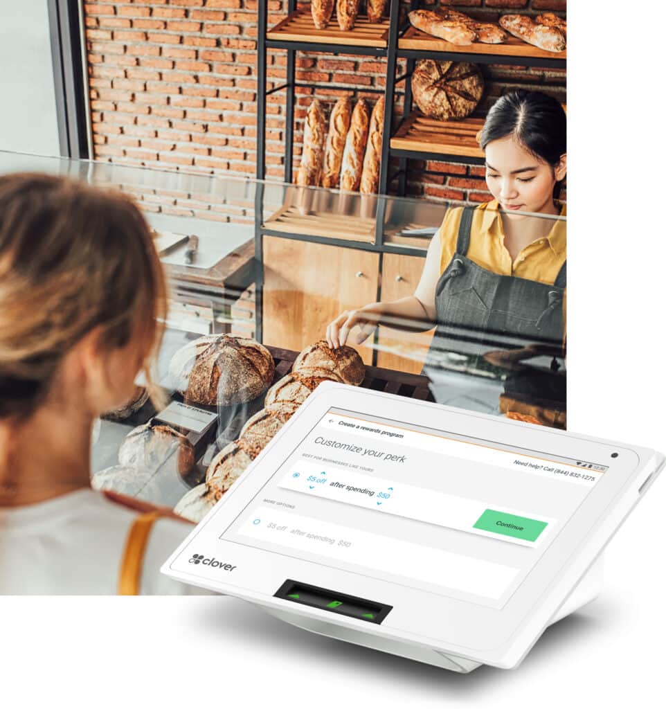 Clover Rewards Customers App On Terminal