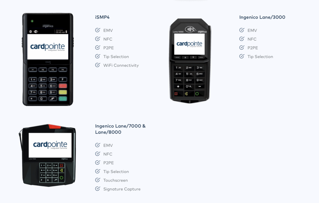 Instant Accept CardPointe Terminal Options-2