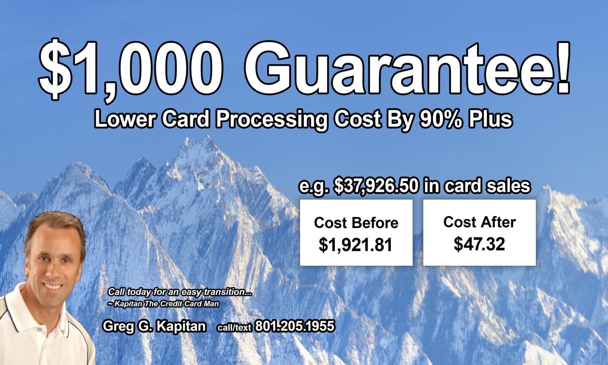 Utah EZ Pay 1000 Guarantee Website Banner