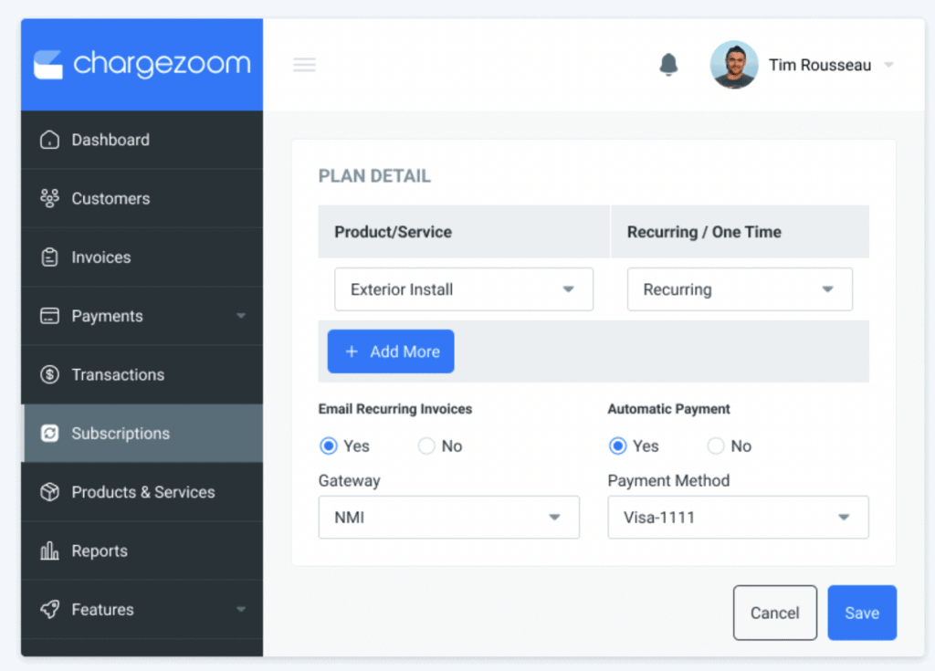 Recurring Payments Chargezoom With QuickBooks Lower Rates