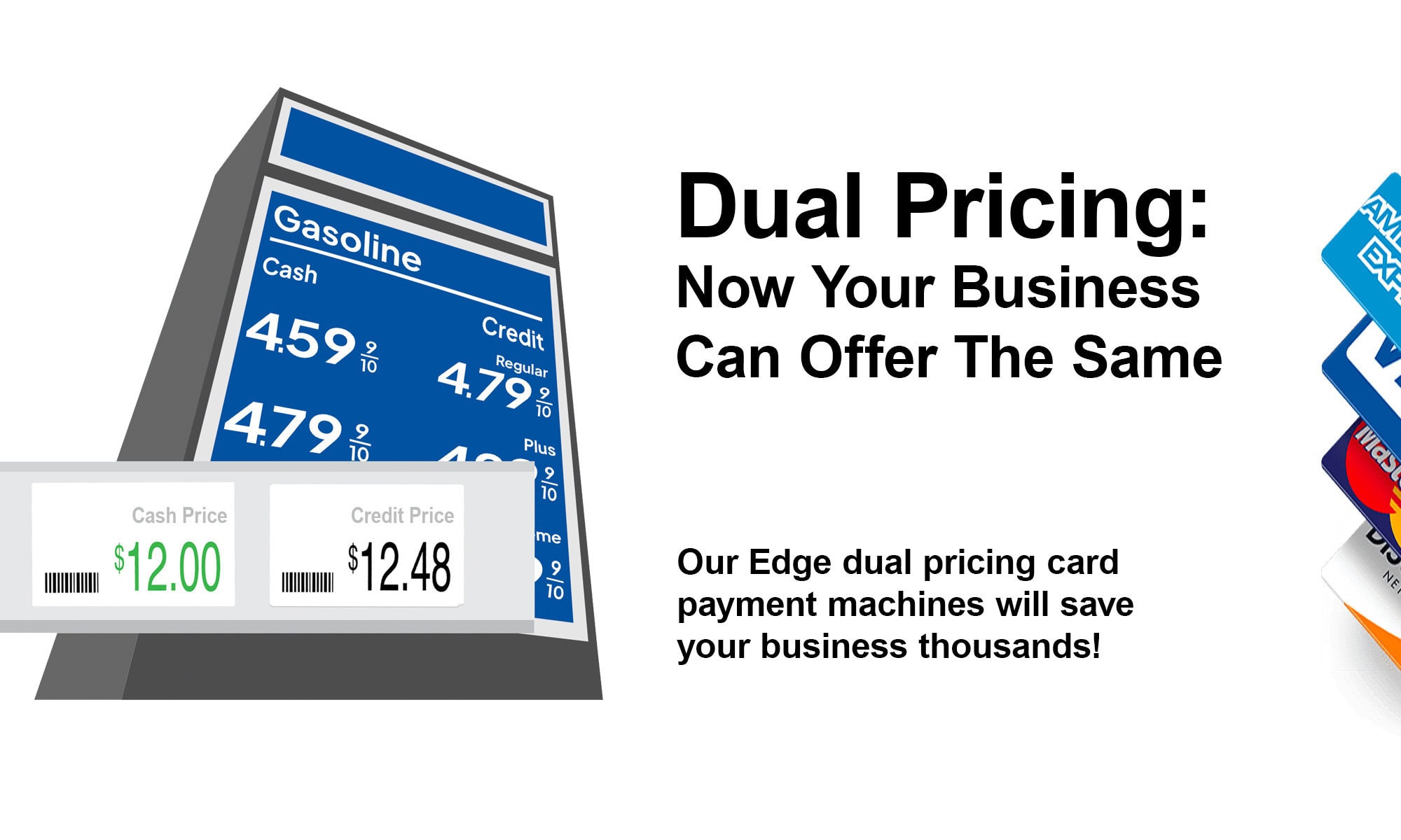 Edge Dual Pricing Credit Card Machines