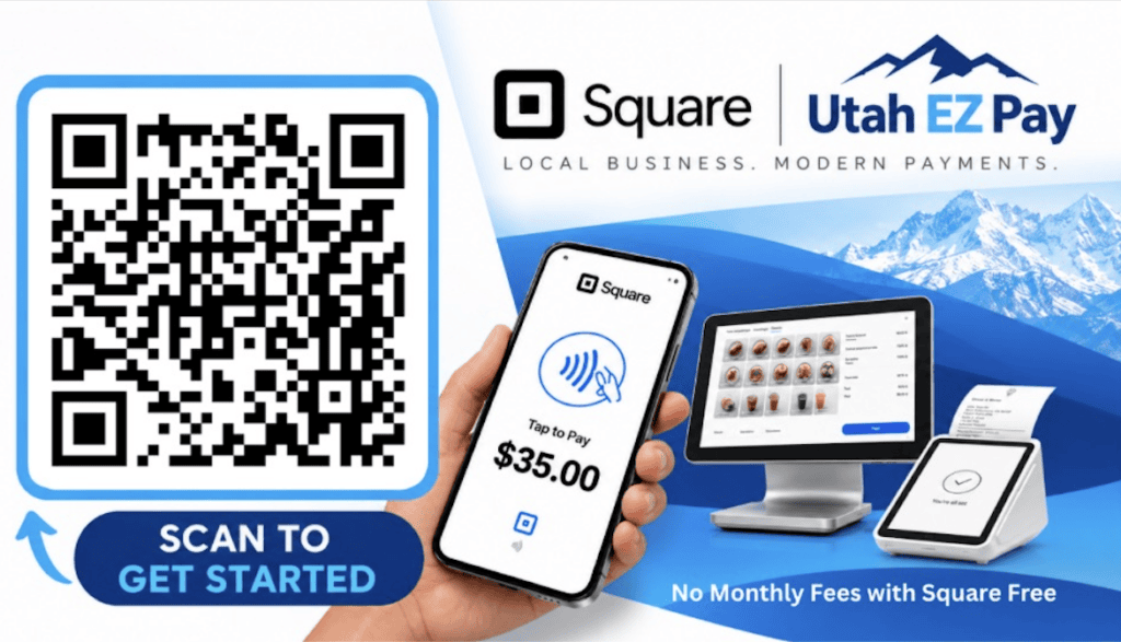 Image of Utah EZ Pay Business Card Back